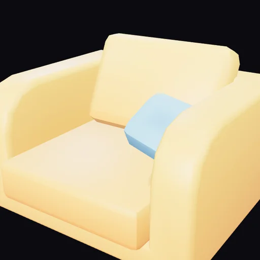 Armchair with Pillows