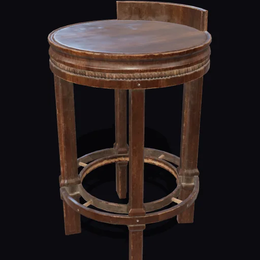 Bar Chair Round 01