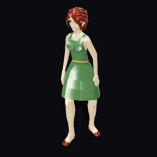 Animated Woman